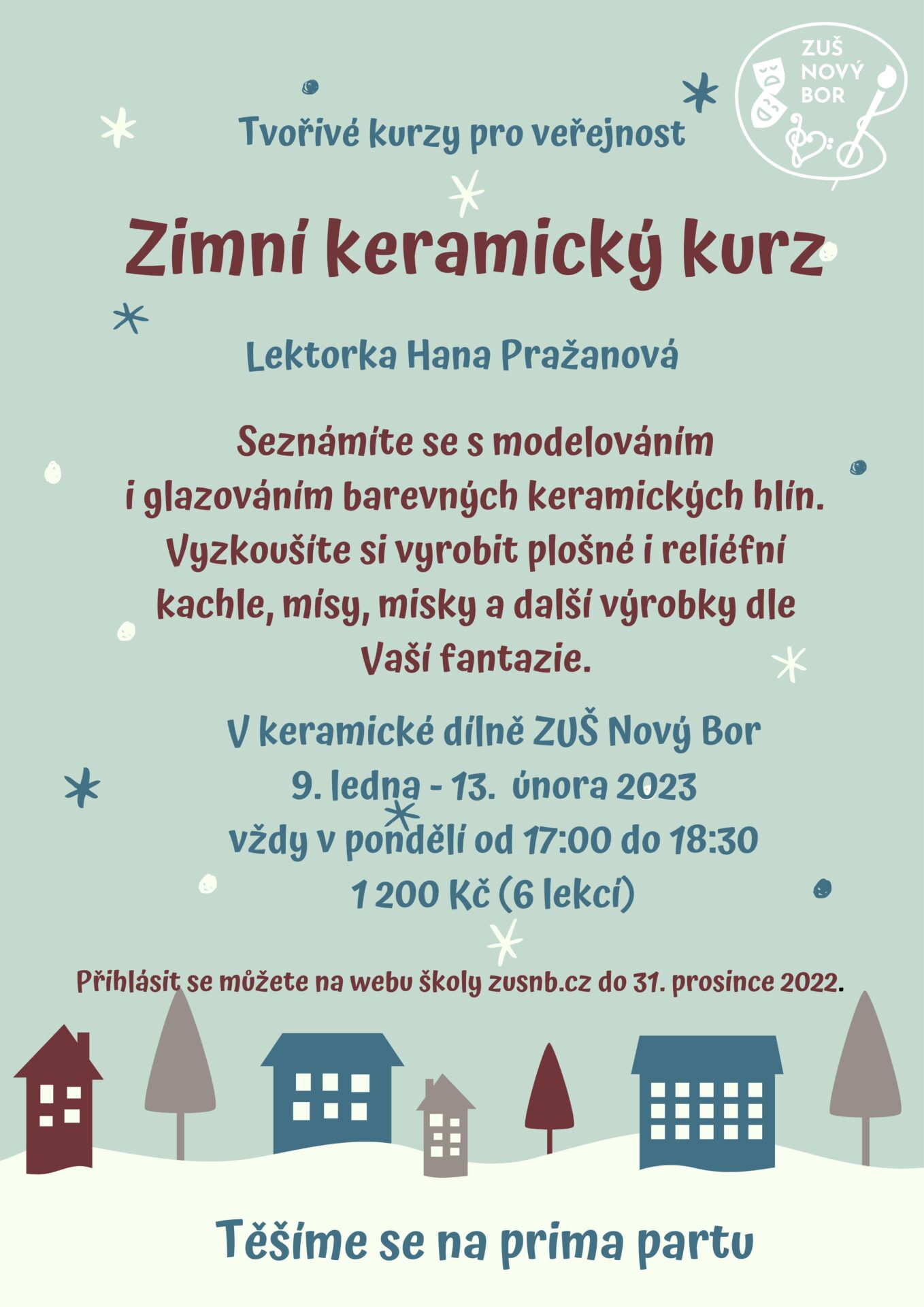 Zimní keramický kurz