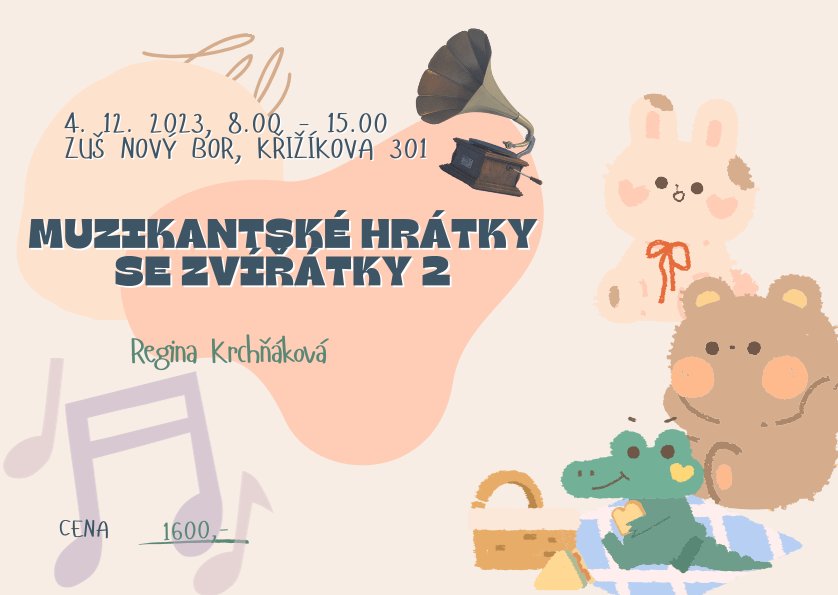 Seminář Muzikantské hrátky 1. strana